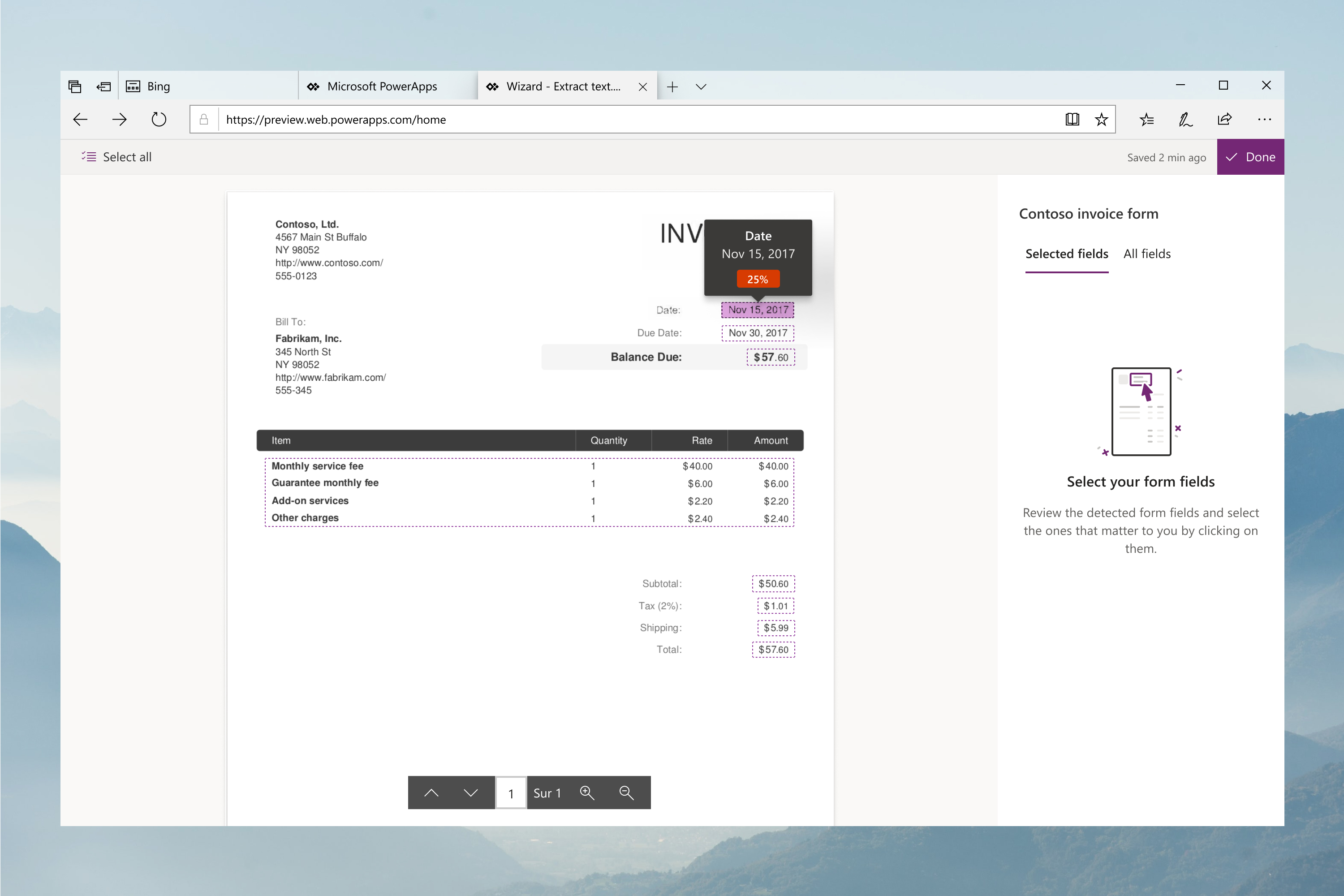 Model Deployment Screen