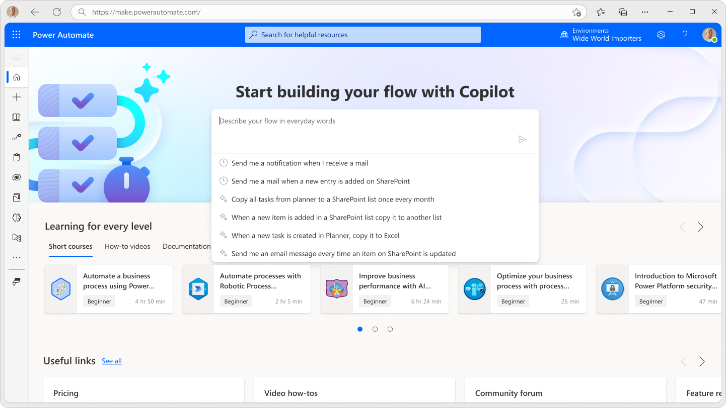 Natural Language Input Interface